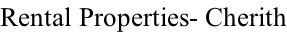 Rental Properties- Cherith